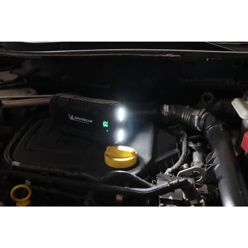 Michelin MJS120 Jump Starter and Power Bank | 12,000 mAh Jump Starter | 1500 A/12 V Peak Current for Vehicles | LED Light | Suitable for 4 L Petrol and 2.5 L Diesel - Image 5