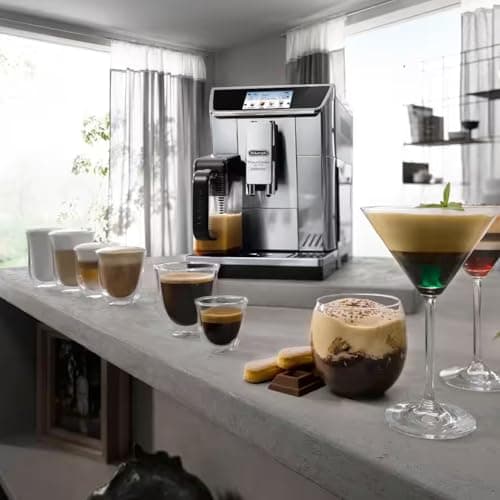 De'Longhi PrimaDonna Elite Experience ECAM650.85.MS, Automatic Coffee Machine, Steam Nozzle for Frothing Milk, Espresso and Cappuccino Machine, App Connectable, Stainless Steel, Metal - Image 3