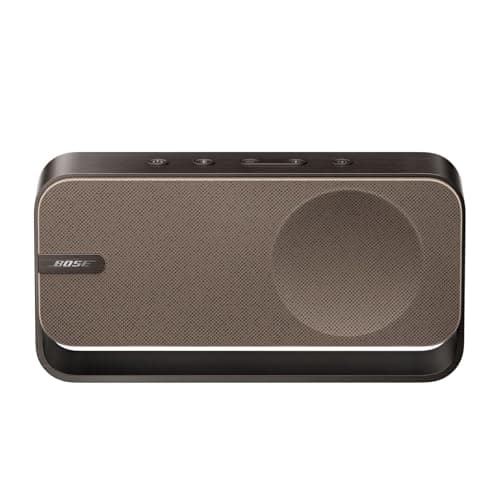 Bose Soundlink Home Enceinte, Premium, Enceinte d’étagère Portable, sans Fil et Bluetooth, Jusqu’à 9 Heures d’autonomie, Bois Chaleureux - Image 5