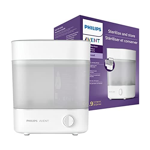 Philips Avent Quick and Simple Electric Bottle Warmer (Model SCF358/00) & Philips Avent Sterilizer (Model SCF291/00) 1 Unit (Pack of 1) - Image 6