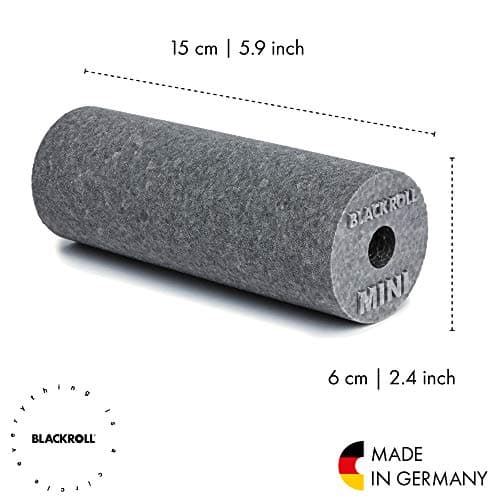 BLACKROLL MINI (5 x 15 cm) | The Original Small Foam Roller for Fascia Exercise, Fitness, Yoga and Muscle Recovery in Various Colours - Image 3