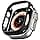 pitaka Apple Watch Ultra 2/Ultra (49mm) Case Ultra Slim Lightweight Full Protection Aramid Fiber Protective Case [Air Case] Black/Grey - Image 3