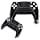 Finest Folia, Design Cover R140 | Vinyl Sticker Protective Film | Anti-Scratch | Compatible with PS5 | for Game Console Controller Housing (Controller Game, #8, Carbon Black) - Image 2