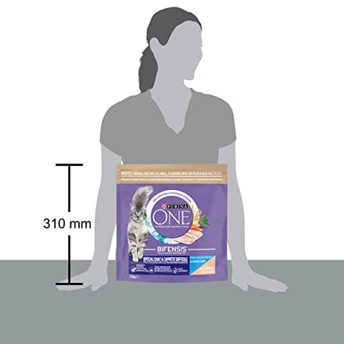 PURINA ONE | Benefits | Adult Cat with Difficult Appetite | Dry Food | Stimulates the Cat's Appetite, High Digestibility | Tasty Cod, Trout Flavour | Bag | Pack of 1 x 1.5 kg - Image 6