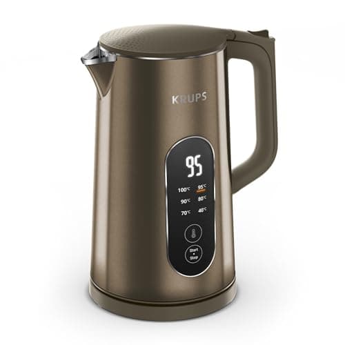 Krups Selection, Electric kettle, 6temperature, Real-time display, 30minutes warm keep, BW871FF0, Lioness - Image 2