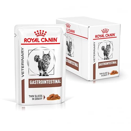 Royal Canin Veterinary Gastrointestinal | 12 x 85 g | Wet Food for Adult Cats | Fine Chunks in Sauce | For Intestinal Absorption Disorders - Image 4