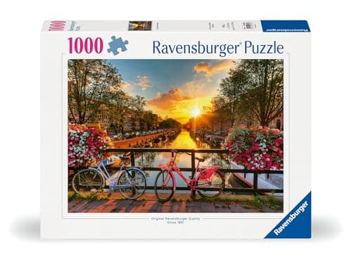 Ravensburger - Puzzle Amsterdam - 1000 piece bicycle puzzle - Adults and children from 14 years old - 1200066 - Image 7