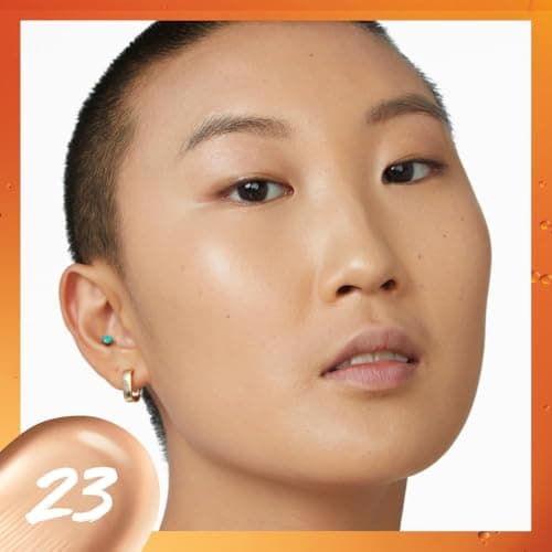 Maybelline New York - Fond de Teint Fluide - Glow & Soin de la Peau - À la Vitamine C - Longue Tenue 24H - Formule Vegan - Superstay Skin Tint - Teinte : 23 - 30 ml - Image 3