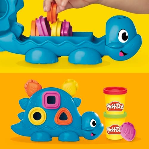 Play-Doh Starters Dino Shapes and Colours, Modelling Clay, Manual Activity, From 3 Years Old - Image 5