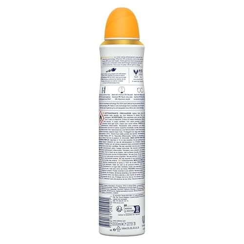 DOVE - Women's Advanced Care Passion Fruit and Lemongrass Deodorant - Antiperspirant Spray - 72 hours of protection (6 x 200 ml)​ - Image 5
