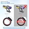 Dust Pan Compatible with Dyson Vacuum Cleaner V10 SV12, Large Replacement Dust Bin for Dyson Part # 969509-01 with HEPA Filter - Image 3