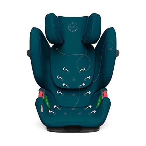 CYBEX Gold Pallas G i-Size Child Seat, 76 to 150 cm, River Blue – Turquoise, Approximately 15 Months to Approx 12 Years (Approx 9 to 50 kg) - Image 8