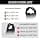 Aiivioll GSP300 Replacement Earpads Ear Pads for Sennheiser GSP 300 GSP 301 GSP 302 GSP 303 GSP 350 GSP 370 Headphones Sports Cooling Gel and Memory Foam Ear Pads (Black) - Image 3