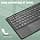 FINTIE Wireless Keyboard 10 Inches – [Touchpad] Lightweight Ultra-Thin French AZERTY Bluetooth Keyboard for iPad, Android Samsung Tablet, Xiaomi/Redmi Pad, Huawei etc. Black - Image 8