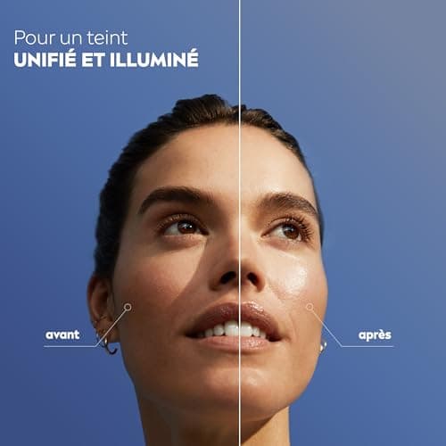 NIVEA - Eau Micellaire Visage Waterproof Skin Glow - Nettoie En Douceur, Démaquille & Illumine - 5% Sérum Aux Vitamines C & E - Complexe Amino Acid - Sans Parfum - Peaux Ternes & Sensibles - 400 ml - Image 4