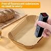 200pcs Air Fryer Baking Paper, For Ninja Double Stack XL SL400EU 9.5L,Baking Paper for Ninja Air Fryer For Ninja AF300EU/AF400EU - Image 5