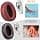 SOULWIT Foam Cushion Pads for Sennheiser HD 4.50BT/HD 4.50BTNC/HD4.50SE/HD4.40BT/HD4.30G/HD4.20S/HD458BT/HD 450/HD450BT/HD400S/HD350BT/Adapt 360(MB 360 UC) 1 x Helmet - Image 5