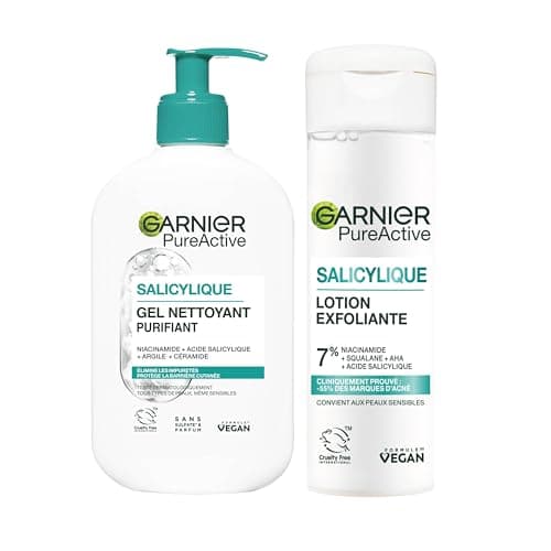GARNIER Pure Active Face Scrub + Niacinamide Facial Cleanser - Reduces the Appearance of Blemishes - Vegan & Cruelty Free - All Skin Types - Men & Women - Image 3