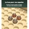 for Original Line Nespresso with 1 Drawer - Storage 48 Capsules Capacity - Bamboo (36.8 x 29.7 x 8.2 cm) - Image 6