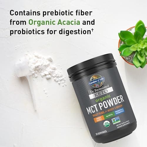 Garden of Life Dr Formulated Keto Organic MCT Powder - 300g - Image 9