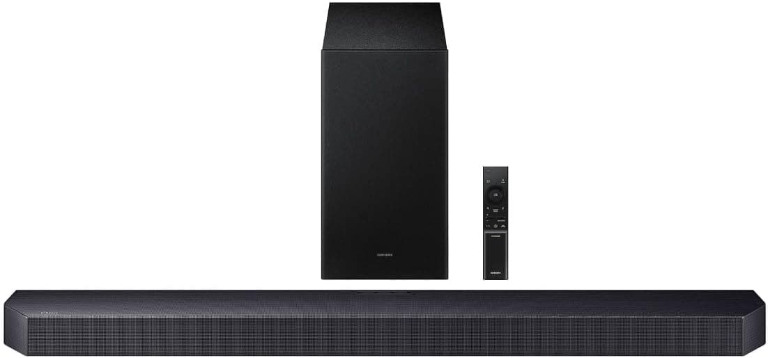 Samsung Barre de Son HW-Q600F/ZF Dolby Atmos/DTS:X, Q-Symphony Gen II, 3.1.2 canaux, Son Intelligent et Mode Jeu Pro - Image 1
