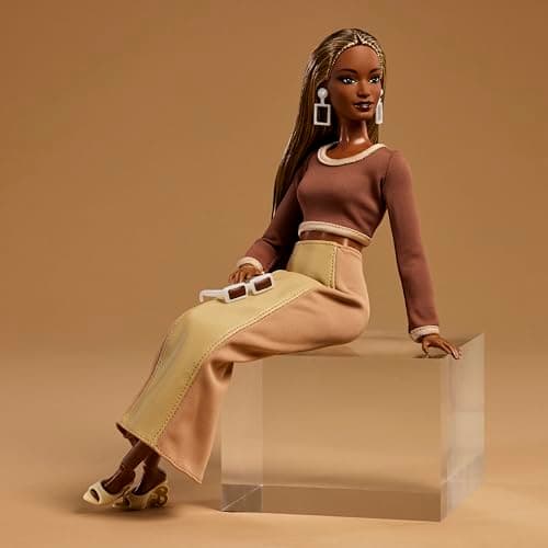 Barbie Kit Neutre Basics 002 avec poupée Personnalisable, vêtements Taille Unique, Corps articulé et tête Interchangeable, JJX36 - Image 4