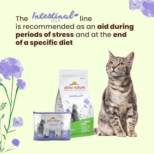Almo Nature Functional - Intestinal Help - Wet Food for Adult and Mature Cats with Intestinal Sensitivity - Poultry - Microbiota Support - 70 g (Pack of 30) - Image 5