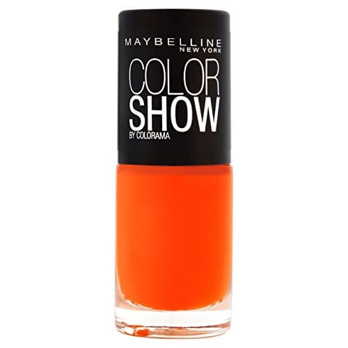 Gemey Maybelline Colorshow Nail Polish 341 Orange Attack – Pack of 2 - Image 2