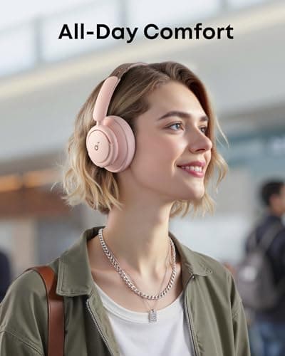 Soundcore by Anker Q30 Active Hybrid Noise Cancelling Wireless Bluetooth Headphones, Multiple Modes, Hi-Res Sound, EQ in App, 40 Hour Battery Life, Quick Charge, Comfort Earpads, Multi-Point - Image 6