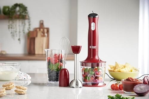 Russell Hobbs 24700-56 3-in-1 Hand Blender (Smoothie, Sauce, Baby Food, Crushed Ice, Cake etc, Dishwasher, Measuring Bowl 700 ml, Chopper 500 ml, Splash Proof) - Image 5