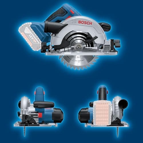 Bosch Professional 18V System cordless circular saw GKS 18V-57 G (blade diameter: 165 mm, cutting capacity: 57 mm, with L-BOXX) - Image 7