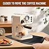 Silicone Coffee Machine Mat 48 x 30 cm – Anti-Spill, Waterproof and Non-Slip, Compatible with De'Longhi/Philips - Image 7