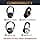 SOULWIT Foam Cushion Ear Pads for Sony MDR-7506 MDR-V6 MDR-V7 MDR-CD900ST Monitor Audio Headphones, Soft Protein Leather Earpads, High Density Foam - Image 4