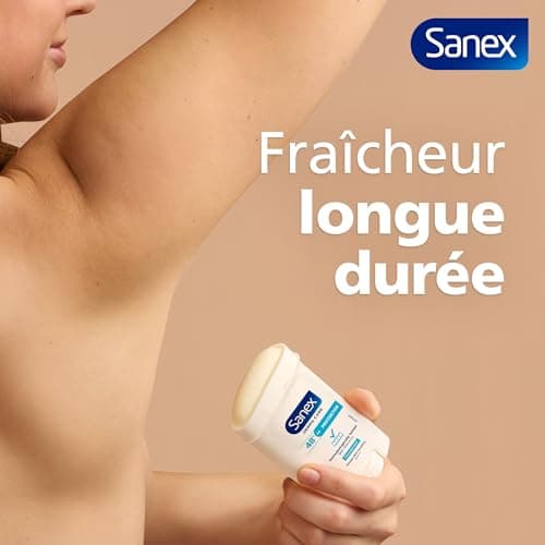 SANEX - Derma Care Protector 48 h Déodorant Stick 65ml –fraîcheur longue durée contre la transpiration et les mauvaises odeurs – respecte la peau– ne contient pas d’alcool* - Image 9