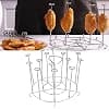Tnfeeon Skewer Holder, Stainless Steel Skewer Holder Compatible with 6 Quart Pressure Cookers Kabob Grill Accessory for Deep Fryer 8 QT Instant Pot 6 QT - Image 3