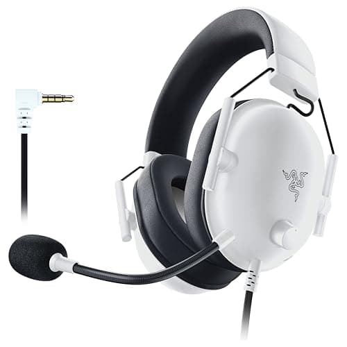 Razer BlackShark V2 X - Multiplatform Esports Gaming Headset (50mm Triforce Speakers, Advanced Passive Noise Cancellation, 7.1 Surround Sound, Cardioid Microphone) White - Image 3