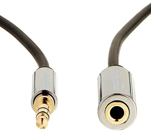 Sony MDR-ZX310B Foldable Headphones - Black & Amazon Basics Stereo Audio Extension Cable (3.5mm Male to Female) 7.6m - Image 7