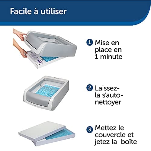 PetSafe - ScoopFree - Covered Self-Cleaning Litter Tray, Second Generation - No More Pickup, Privacy, Health Tracking - Image 4