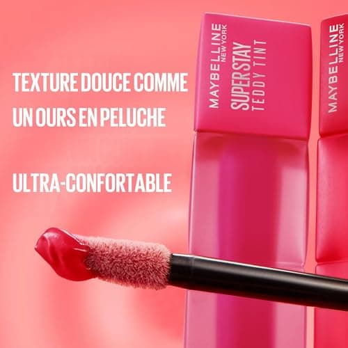 Maybelline New York - Teddy Tint Lip Blush - Melted Matte Effect - Long-lasting hold - Colour: Kneehigh (55) - Capacity: 5 ml - Image 8