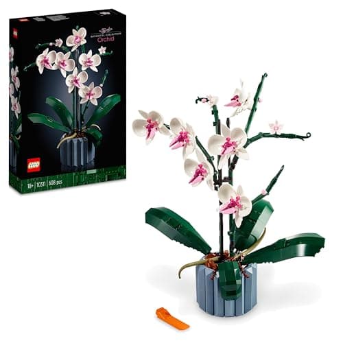 LEGO Botanicals L’Orchidée - Plantes ou Fleurs Artificielles d'Intérieur pour Décoration de Maison - Loisirs Créatifs pour Adulte - Idée Cadeau pour Femme ou Homme 10311 - Image 2