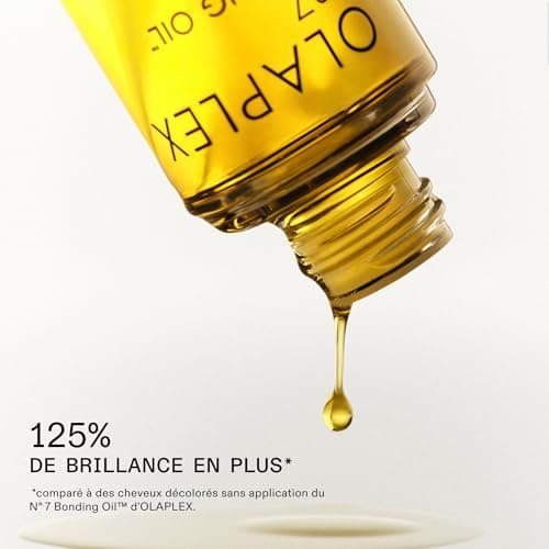 Olaplex No 7, High Gloss Binding Oil, Heat Protective, Visibly Smooths & Softens Hair, Improves Colour Vivacity, Frizz Control Up To 72 Hours, 30 ml - Image 4