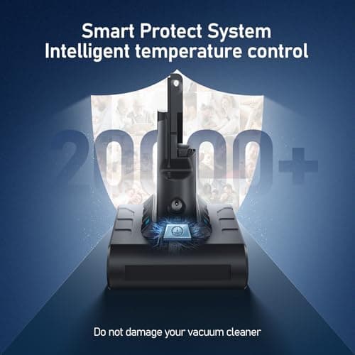 Keenstone 8000mAh Battery for Dyson V7 Motorhead Animal Trigger Pro Fluffy Mattress Absolute SV11 Vacuum Cleaner with 2 Filters, Screws and Screwdriver - Image 6