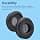 MMOBIEL Ear Pads Replacement for Sony MDR/JBL Headphone - Protein PU Ear Pad Cushions - Earpads Replacement for Sony MDR-ZX110/MDR-ZX330BT/V150/WH-CH500; JBL Tune 600bt/T500BT/T450BT - Black - Image 6