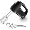 Moulinex Quick Mix, Hand Mixer, 300 W, Stainless Steel Whisks and Dough Hooks, Ergonomic Handle, 5 Adjustable Speeds + Pulse, Compact, HM3108B1, Black - Image 2