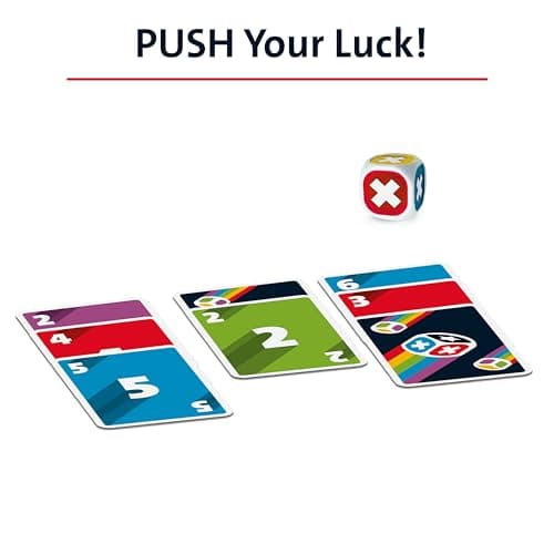 Ravensburger - Push - Ambiance Game - Card and Dice Game - 2 to 6 Players from 8 Years Old - With Family or Friends - 26828 - Multilingual - French Included - Image 4