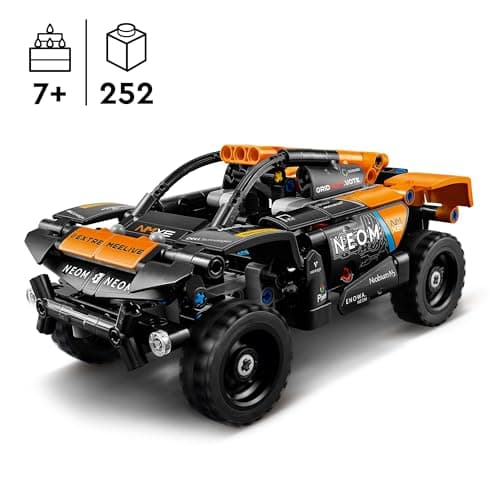LEGO Technic NEOM McLaren Extreme E Race Car, Jouet de Voiture à Rétrofriction pour Enfants, à Construire, Cadeau Technique pour Garçons et Filles Dès 7 Ans 42166 - Image 3