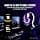 CORSAIR VOID RGB ELITE Wireless Gaming Headset - 7.1 Surround Sound - Omnidirectional Microphone - Microfibre Mesh Earbuds - Up to 40 Feet Range - iCUE Compatible - PC, Mac, PS5 - Carbon - Image 6
