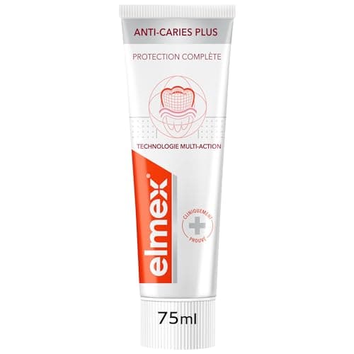 ELMEX - Elmex Anti-Caries Plus Toothpaste Complete Care - Remineralizes Enamel - Protects sensitive teeth and gum irritation - 75 ml - Image 4