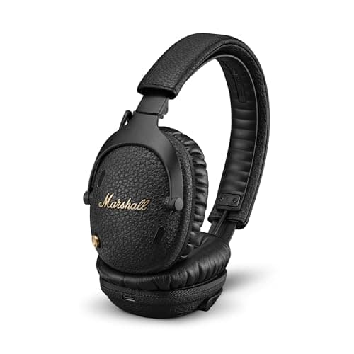 Marshall Monitor III ANC Casque avec Réduction Active du Bruit, sans Fil Bluetooth, autonomie de 70 Heures - Noir - Image 2