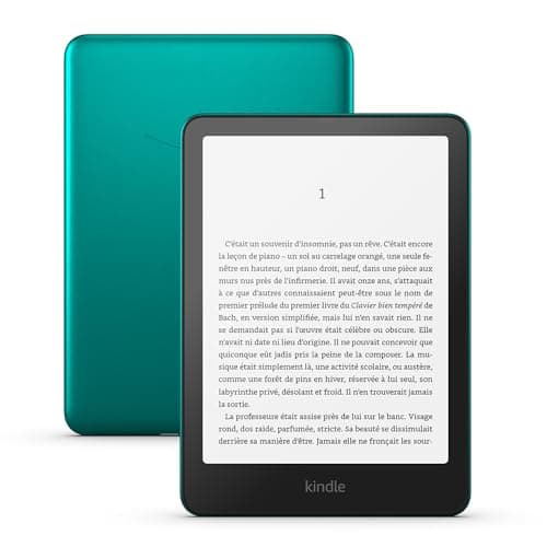 All-new Amazon Kindle Paperwhite Signature Edition (32 GB) – Our fastest Kindle with an auto-adjusting front light, wireless charging and weeks of battery life – Metallic Jade - Image 3